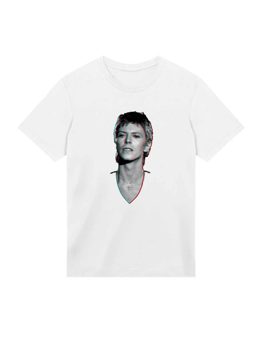 

Рубашка F4NT4STIC TV Times Pop Star David Bowie Portrait 1977, белый