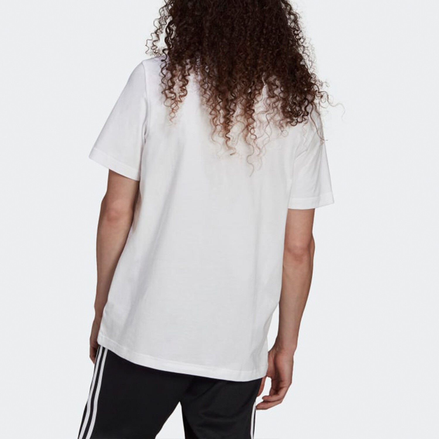 Футболка Classics Trefoil Tee мужская белая Adidas Originals, белый — фото 3