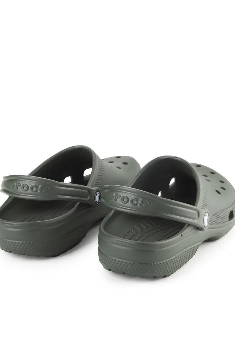 Сандалии классические, мужские Crocs, зеленый — фото 3