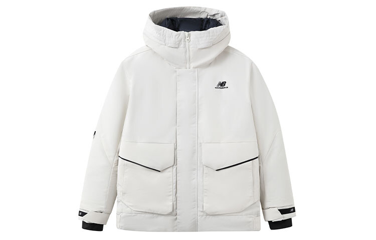 

Пуховик мужской белый New Balance, белый
