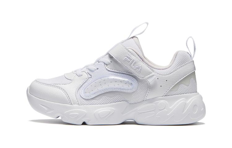 

FILA KIDS Амортизирующие, износостойкие низкие детские кроссовки White Gray для детей 3-7 лет
