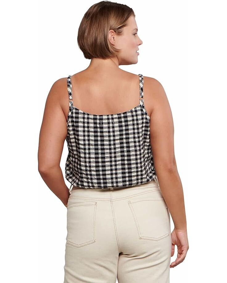 

Топ Toad&Co Samba Wave Tank Top, цвет Salt Gingham
