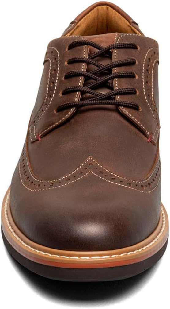 Мужские оксфорды Florsheim Norwalk с крыльями, коричневый — фото 3