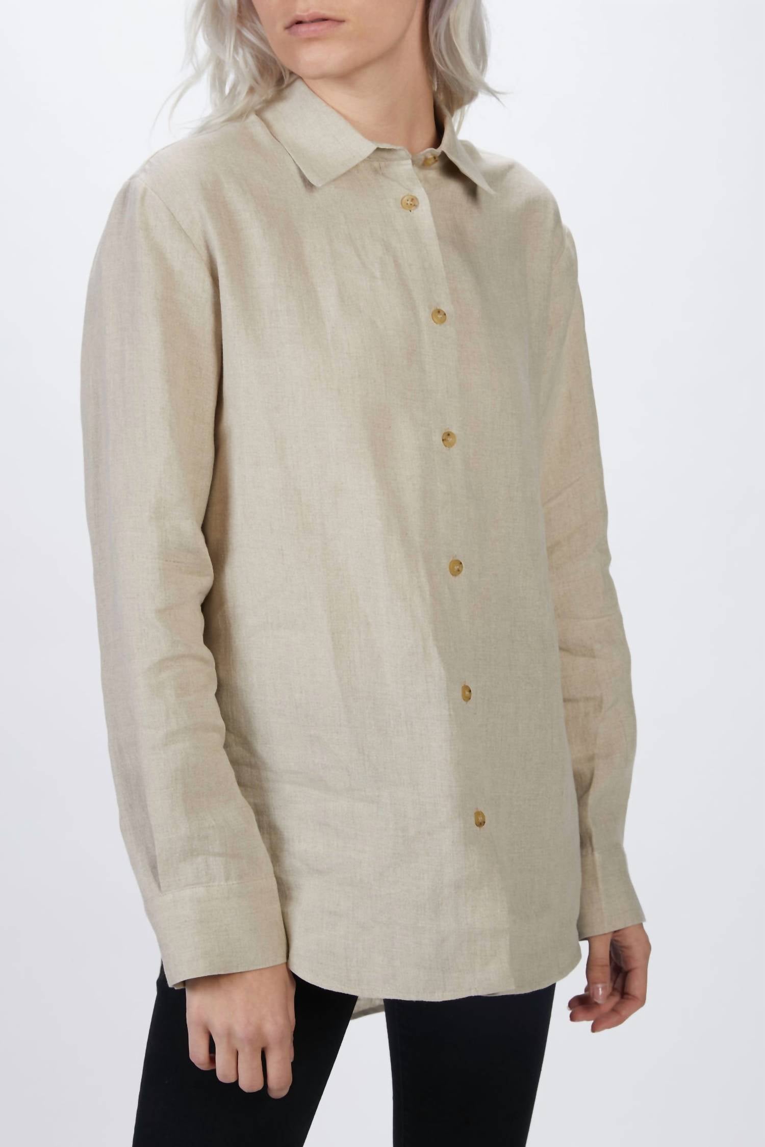 

Рубашка Milan в цвете овсянка ASCENO, Oat