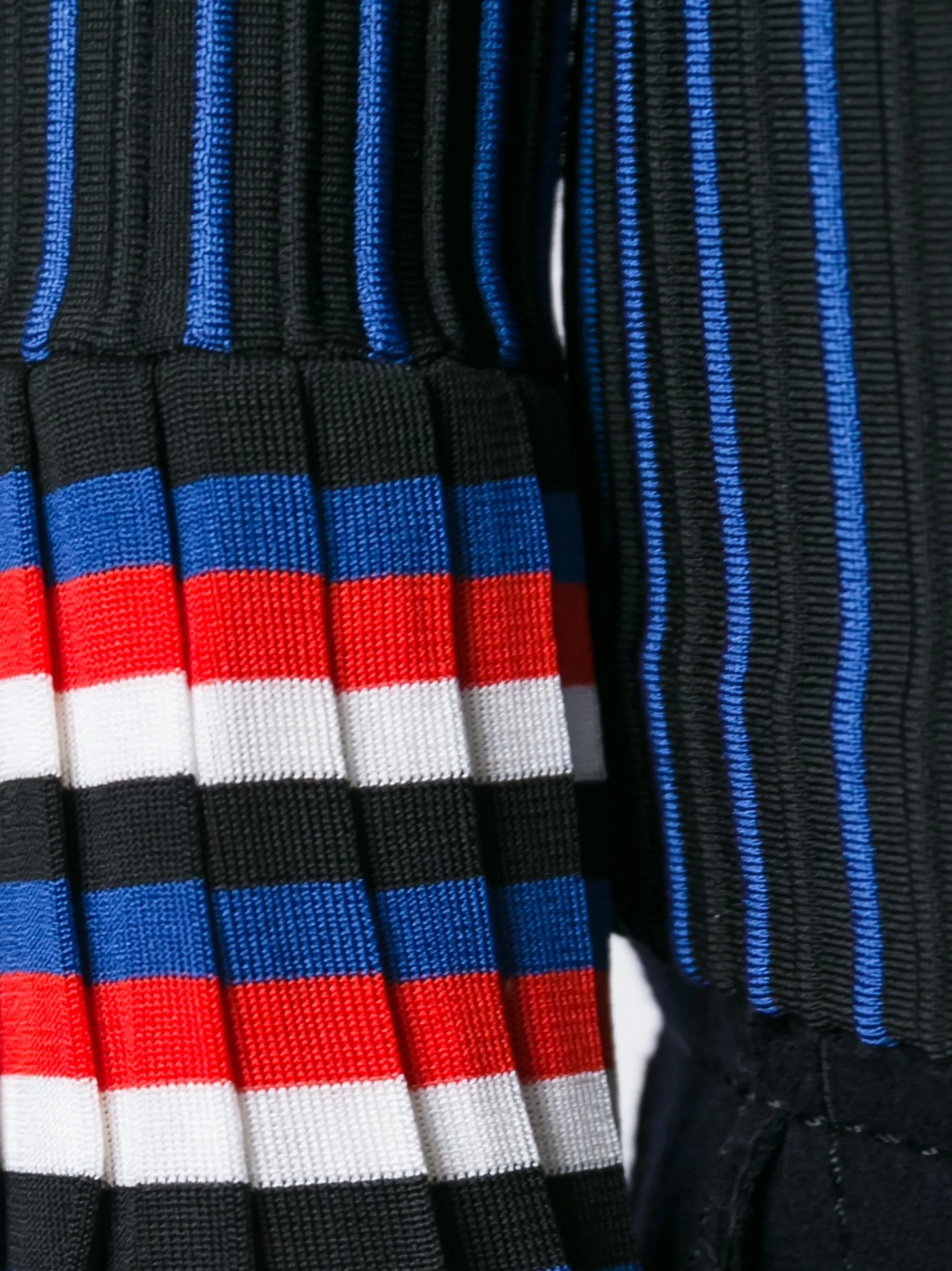 

Толстовка в рубчик с контрастными рукавами Pucci, синий