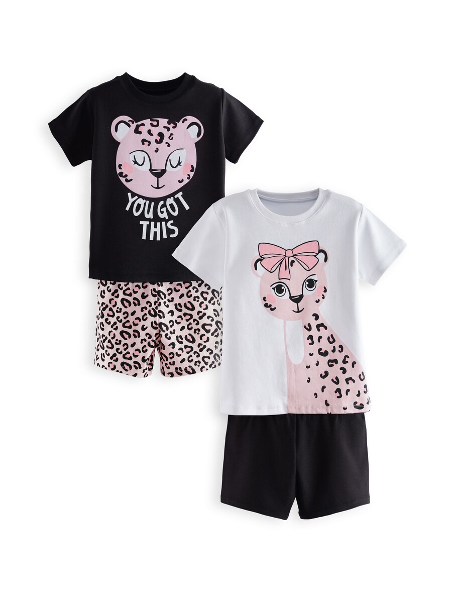 

Пижама Denokids Leopard, разноцветный