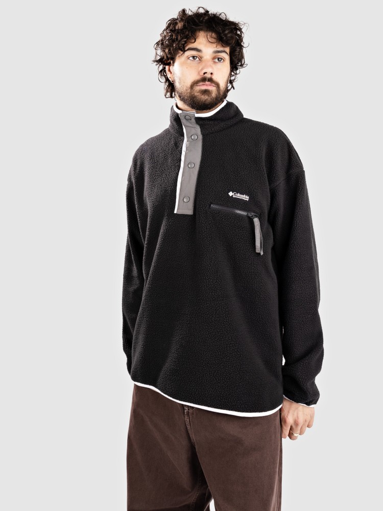 

Флисовый пуловер Columbia Helvetia II Half Snap Fleece Half-Zip Fleece Pullover, black