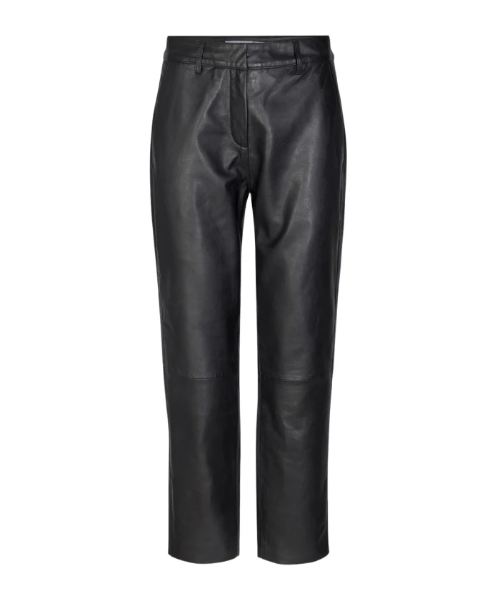 

Кожаные брюки чиносы Phoebe Co'Couture, черный