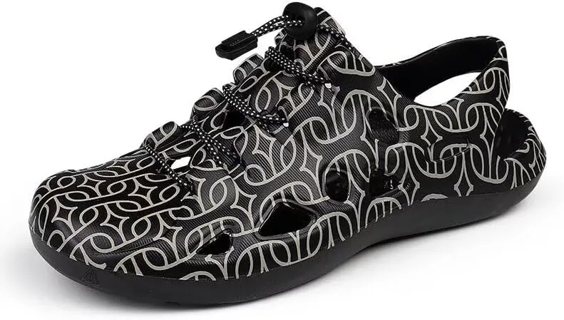 

Мужские легкие спортивные сандалии с закрытым носком для лета, прогулок на пляже и на улице Zonkacen