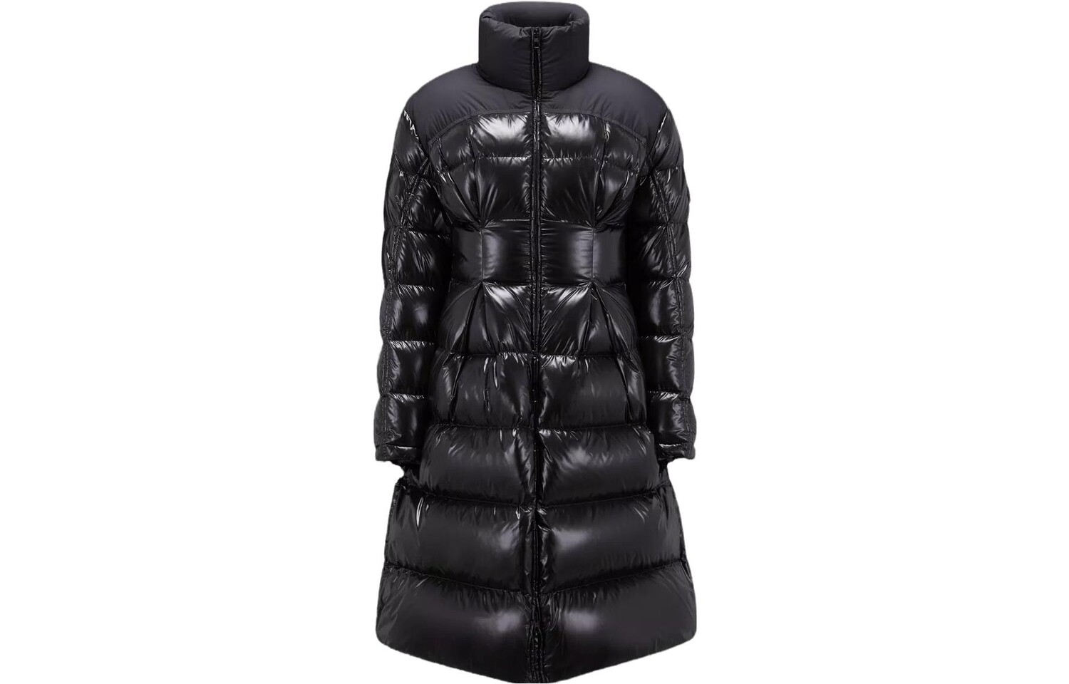 

Пуховик женский черный Moncler