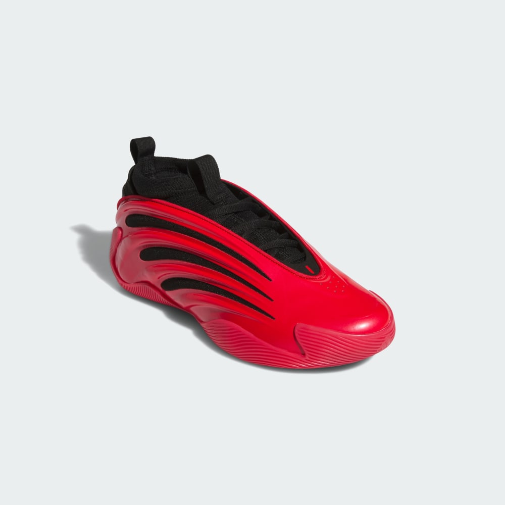 Кроссовки Adidas Harden Volume 9, цвет Pure Ruby/Core Black/Lucid Blue — фото 4