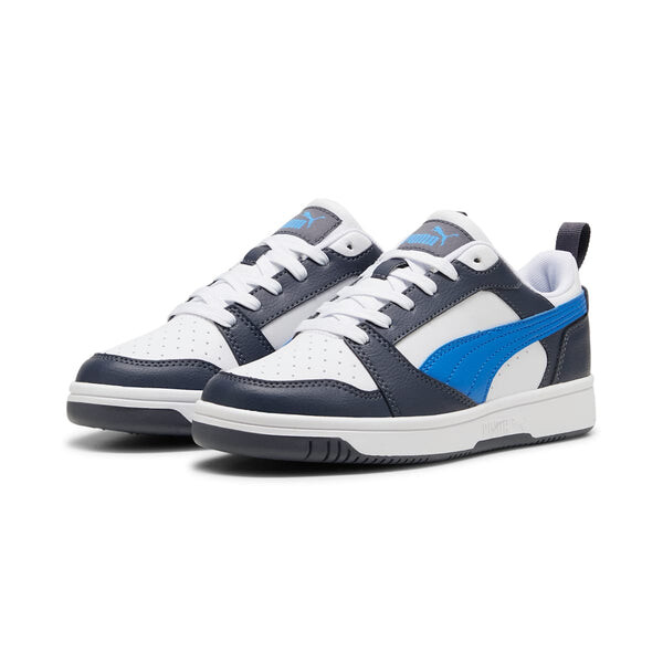 Кроссовки rebound v6 low 'hyperlink blue galactic grey' Puma, белый — фото 3
