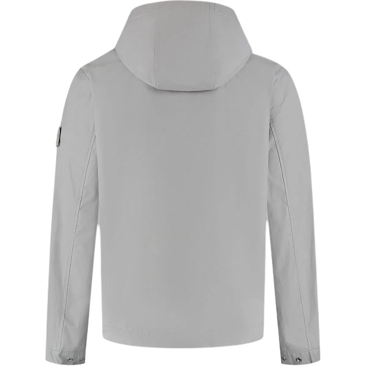 Куртка Logo Patch Zip-Up Stone Island серая — фото 3