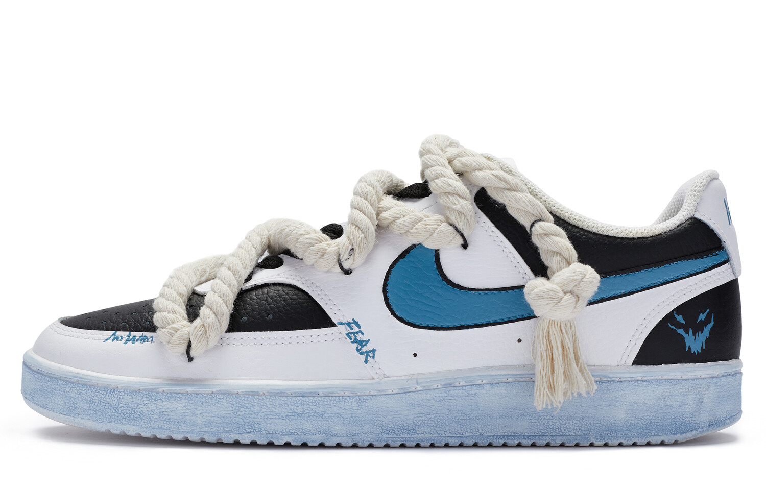 

Кроссовки Nike Court Vision 1, голубой/белый