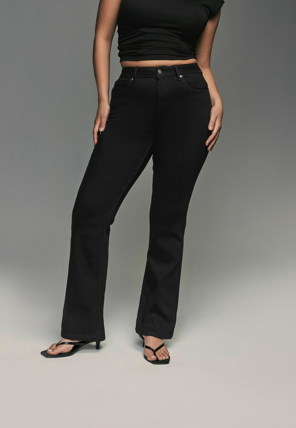 

Джинсы Bootcut SUPERSOFT HOURGLASS PETITE Next, черный