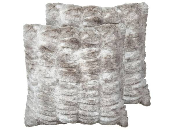 

Подушка Beliani 2 шт MACODES, 45x45x45 см, серый