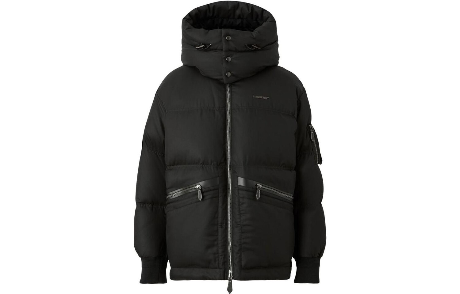 

Пуховик мужской черный Burberry