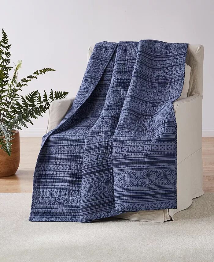 

Стеганое покрывало Toltec, 50 x 60 дюймов Levtex, синий