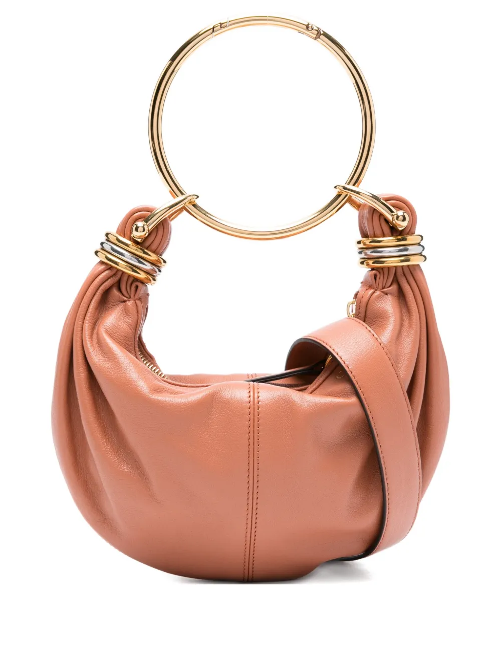 

Сумка-тоут Bracelet размера мини CHLOÉ, коричневый
