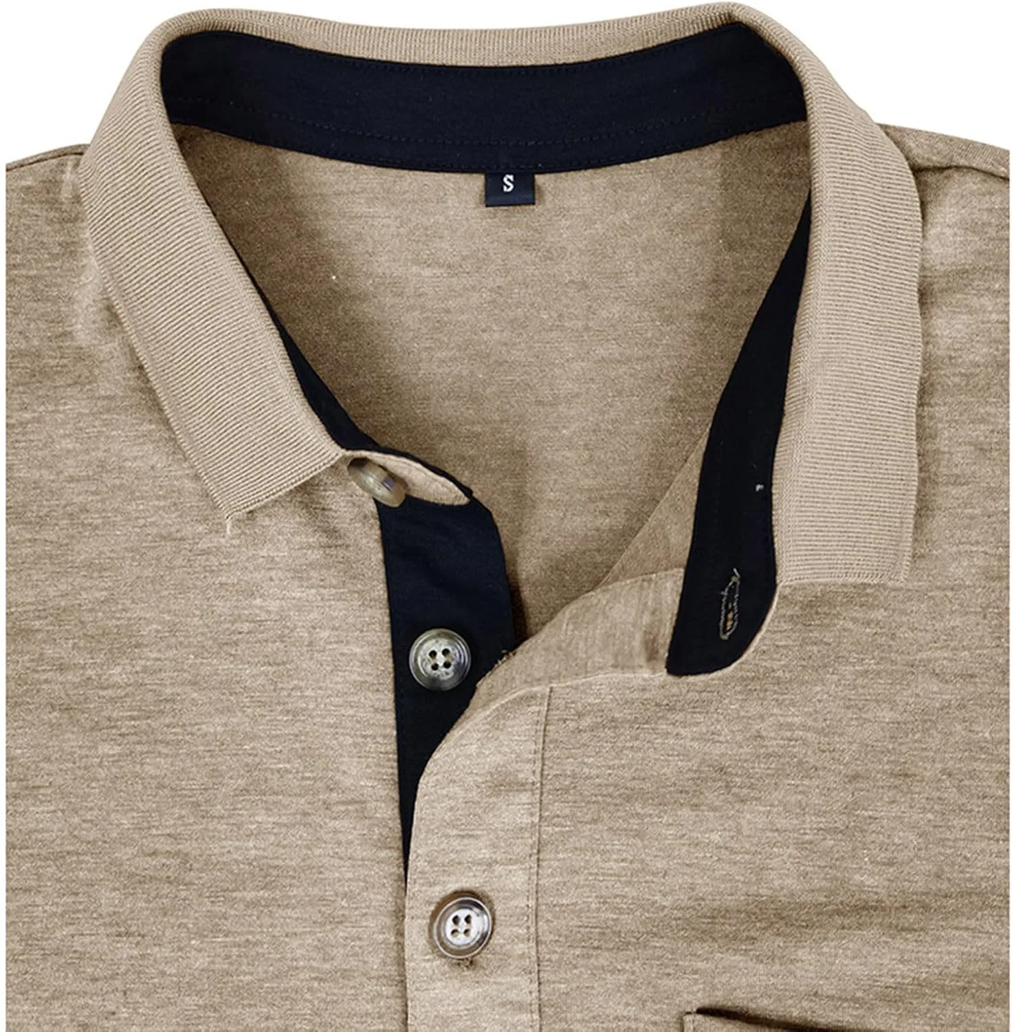 Мужская рубашка с длинным рукавом Golf Polo Regular Fit — фото 4