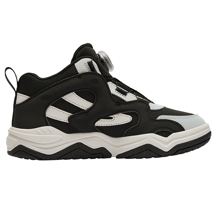 Кроссовки Slip Resistant Rebound Shock Absorbers Support Mid Top Feile Kids' Casual Shoes Kids' FILA KIDS, черный/серый — фото 2