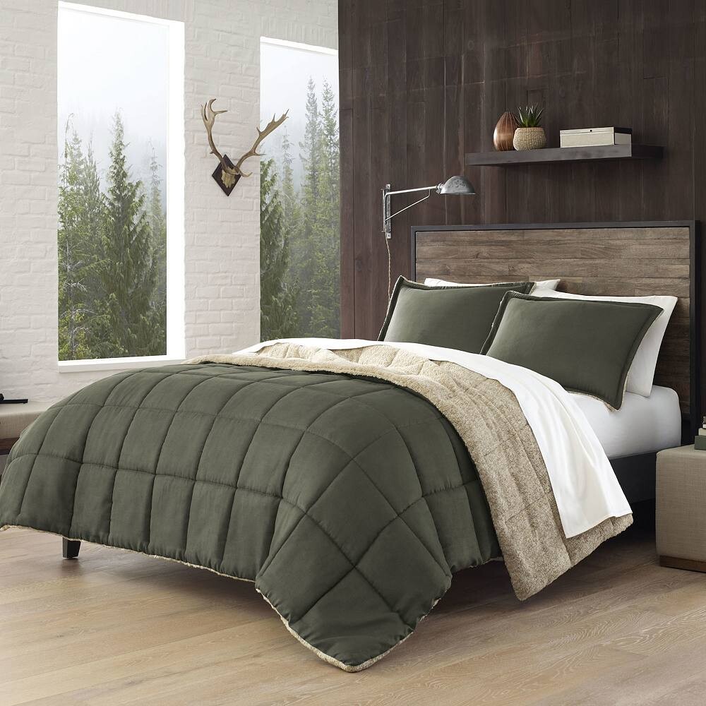

Комплект двусторонних одеял Eddie Bauer Sherwood Pine, зеленый