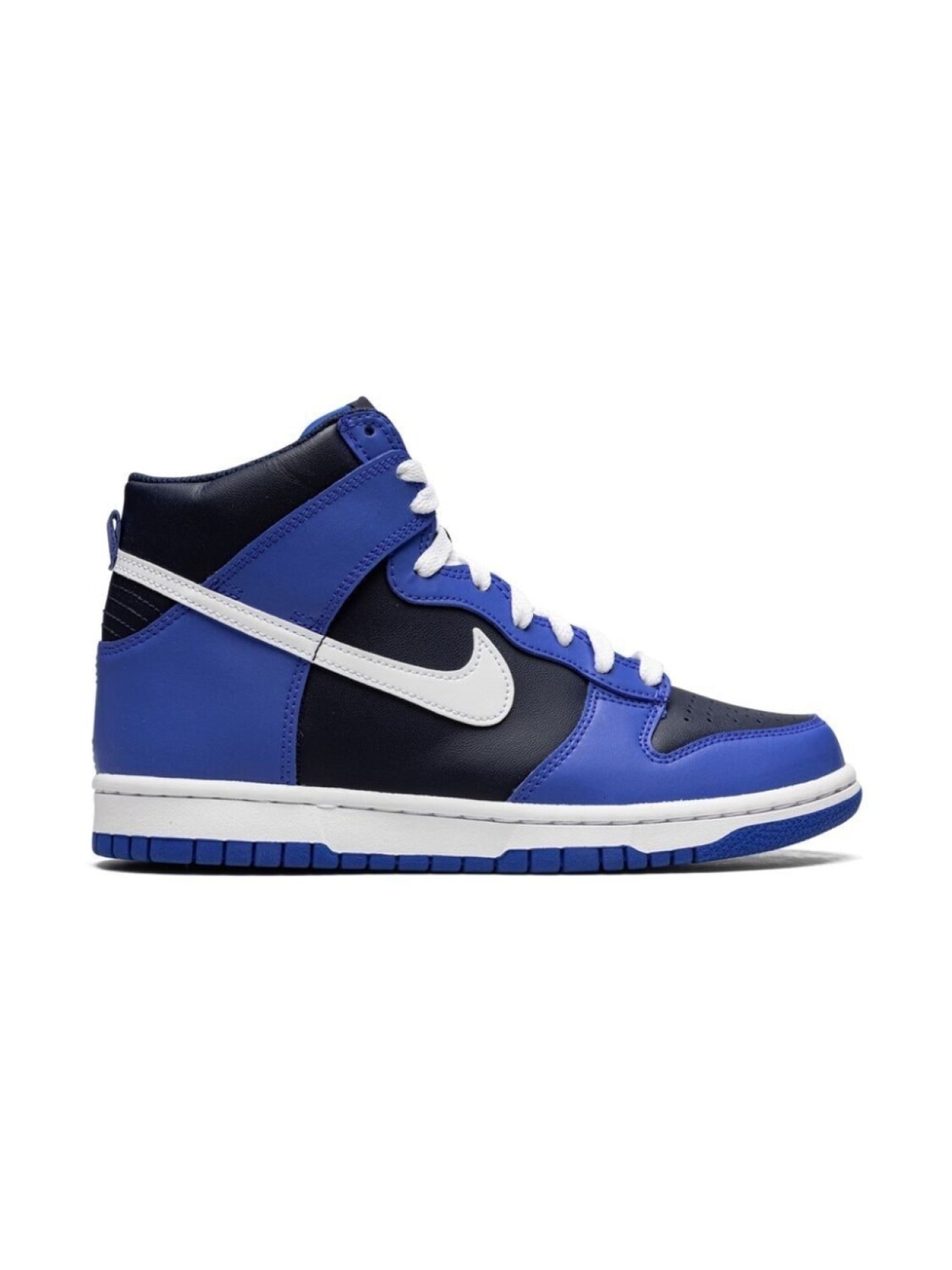 Кроссовки Dunk High Nike Kids, синий — фото 2