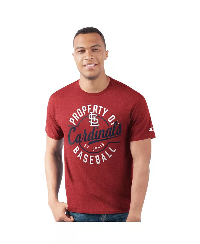 

Мужская футболка St. Louis Cardinals Prime Time Property красного цвета Starter