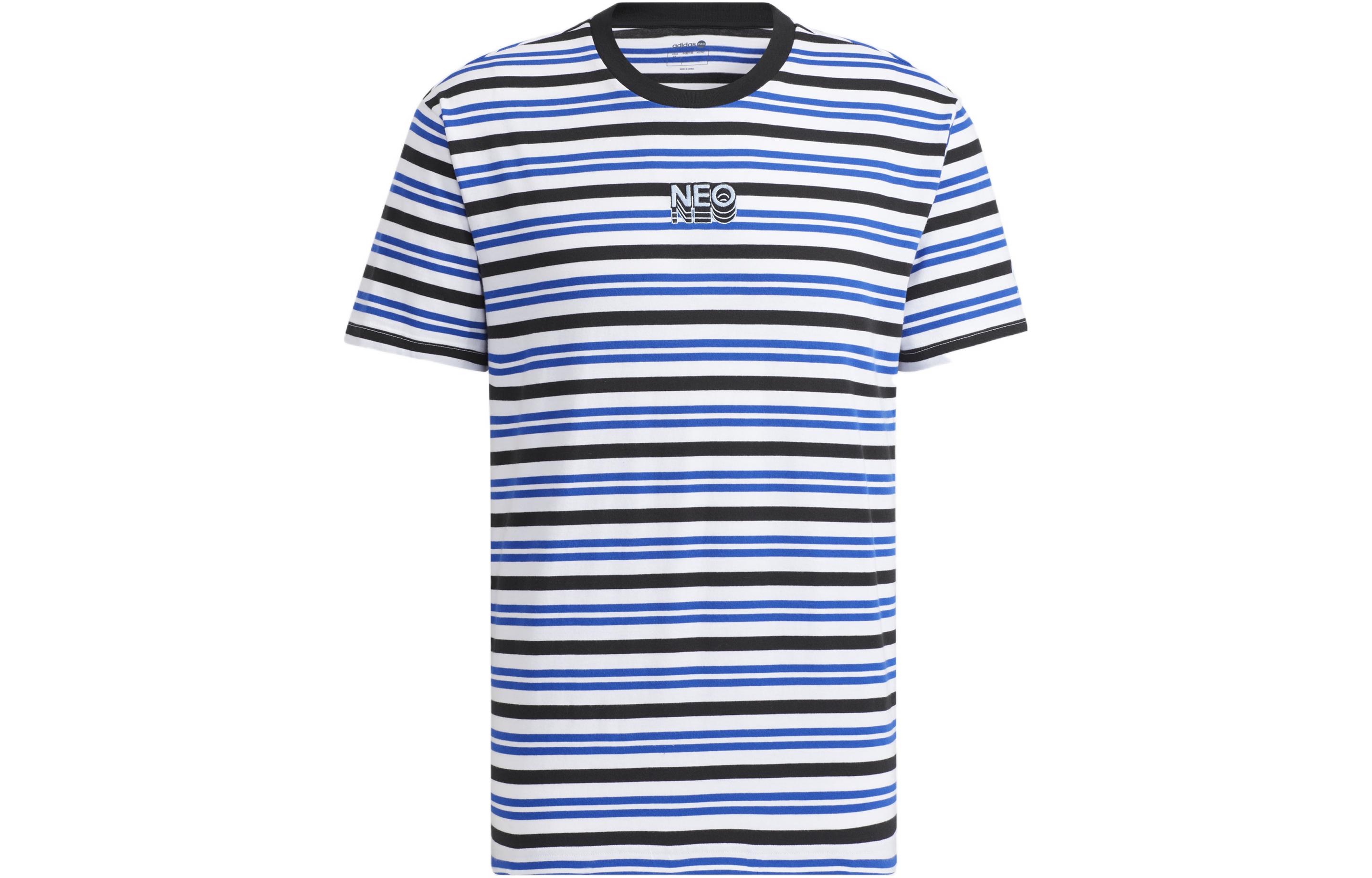 

Футболка унисекс синяя Adidas Neo