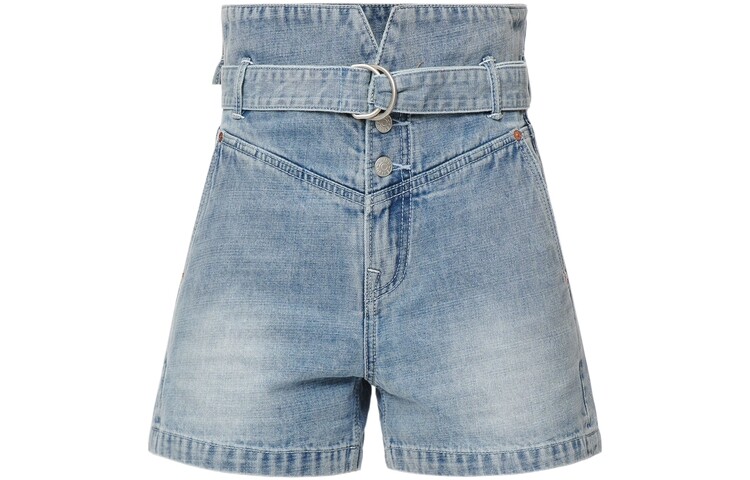 

Джинсовые шорты женские джинсовые синие Evisu