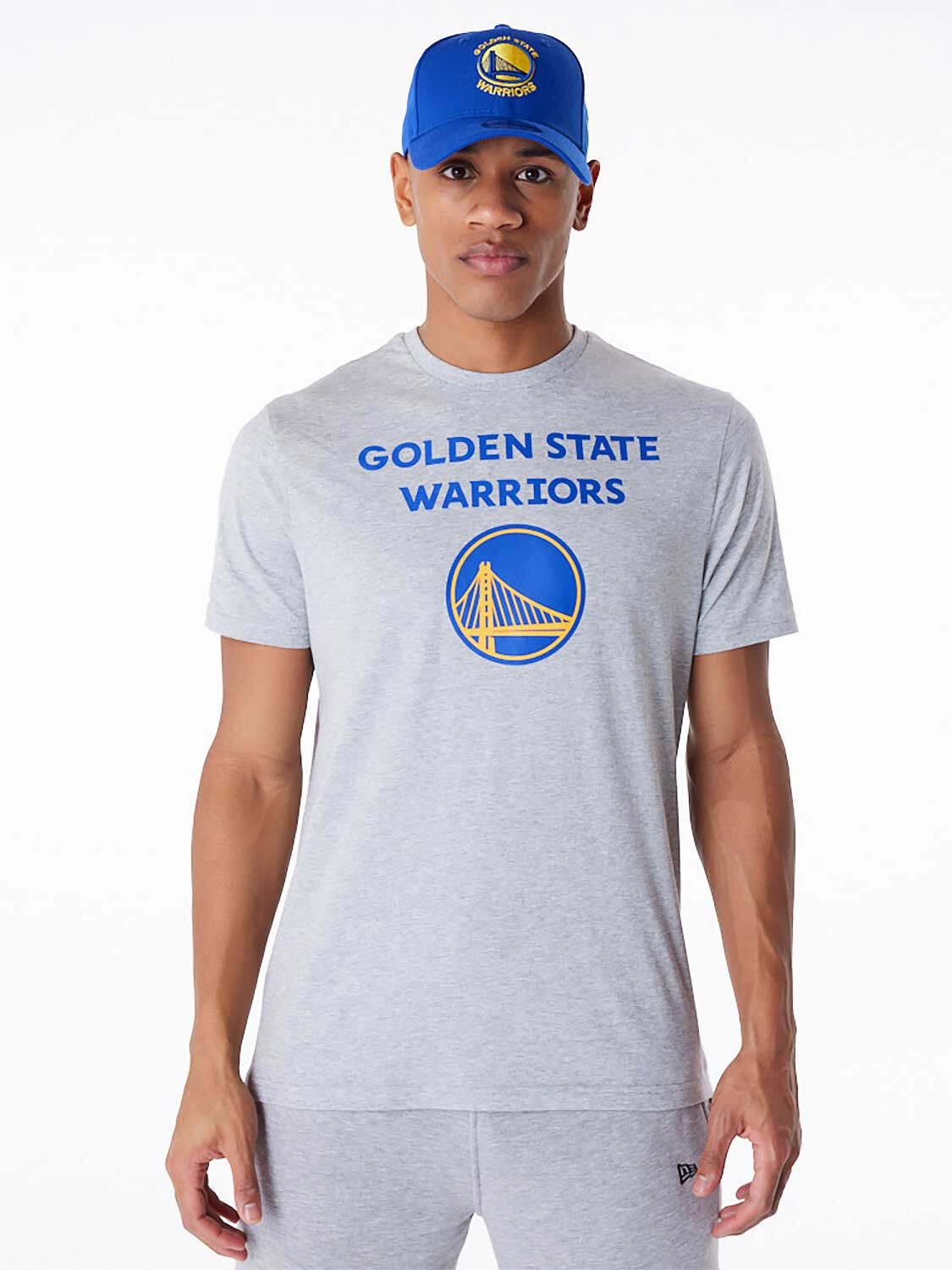 

Футболка New Era NOS NBA REGULAR TEE GOLWAR, серый