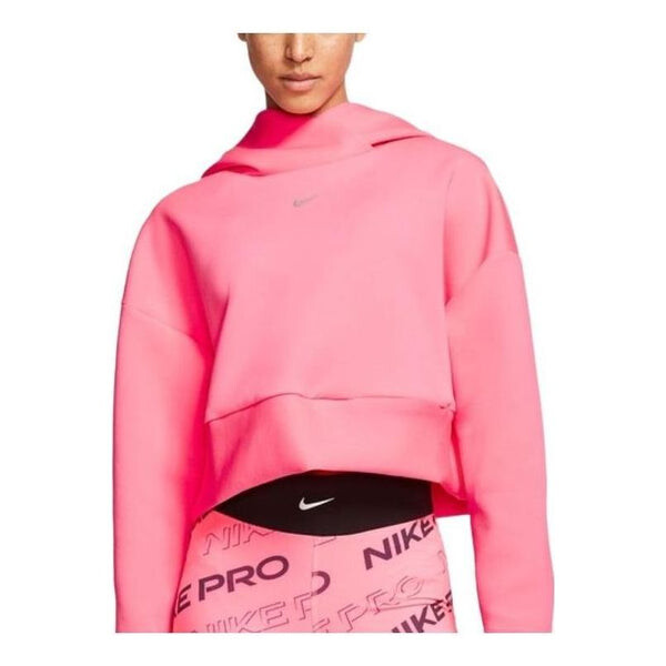 

Толстовка (WMNS) Nike Pro Fleece Pullover Hoodie 'Pink', розовый
