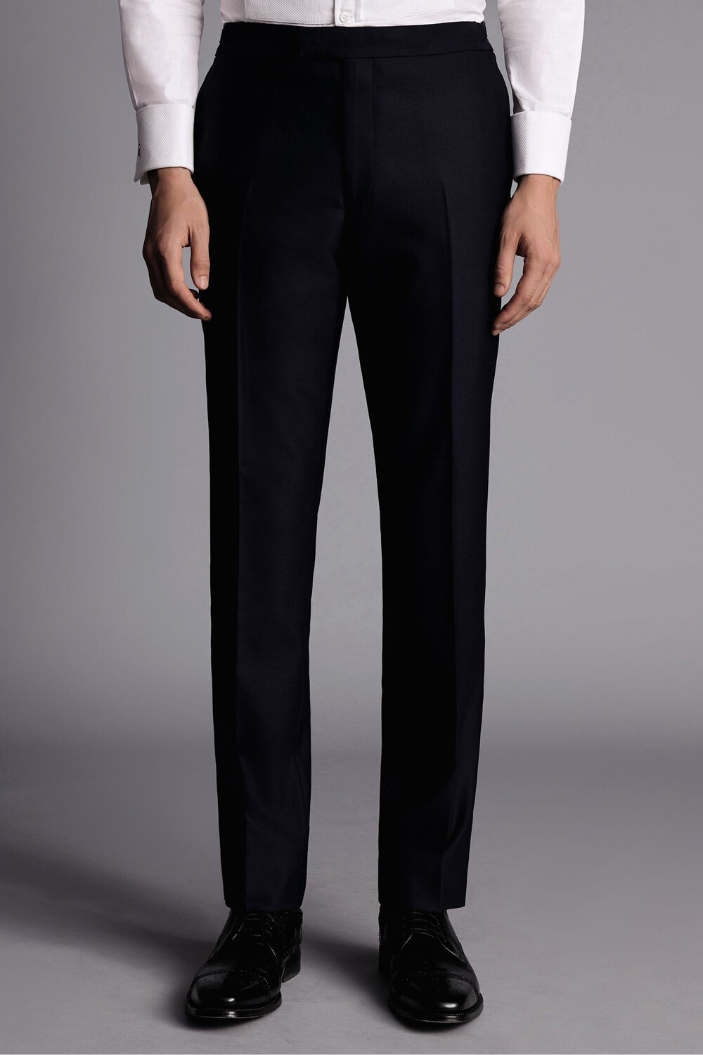 

Вечерние брюки узкого кроя Charles Tyrwhitt, черный
