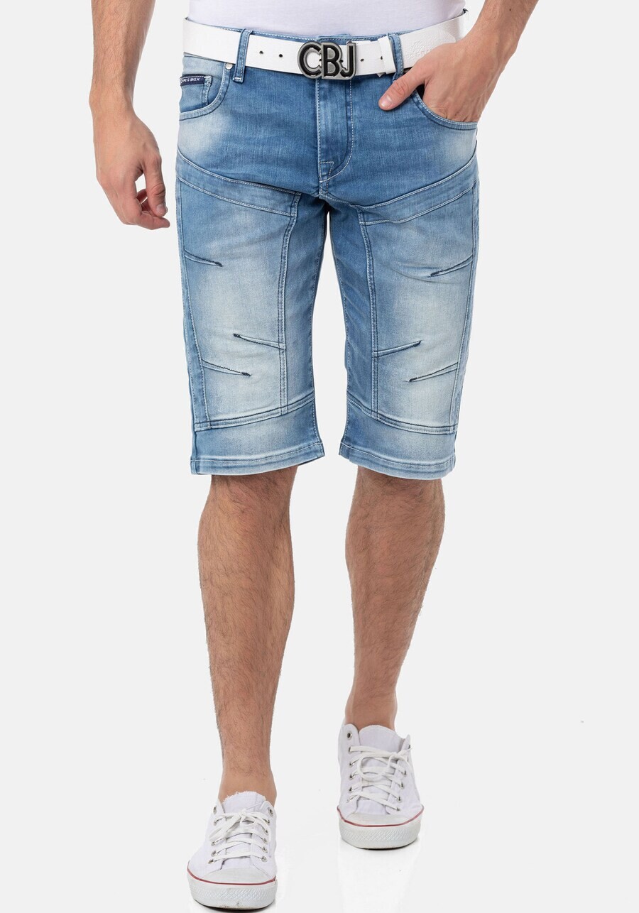 

Джинсовые шорты CIPO & BAXX Regular Jeans, синий деним