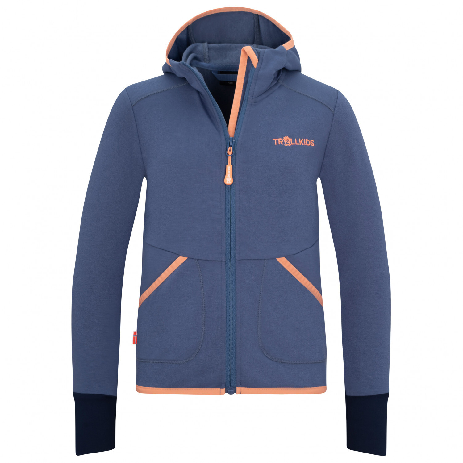 

Флисовая жилетка Trollkids Girl's Saltfjord, цвет Lotus Blue/Dahlia