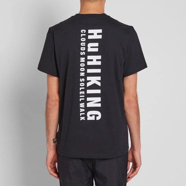 Футболка originals logo casual sports round neck short sleeve black Adidas, черный — фото 3