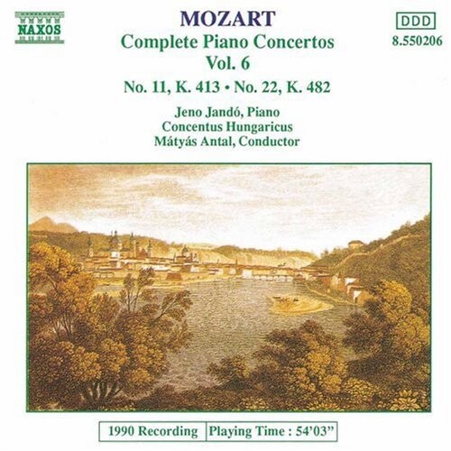 

CD диск Mozart / Jando / Antal: Piano Concerti 11 & 22
