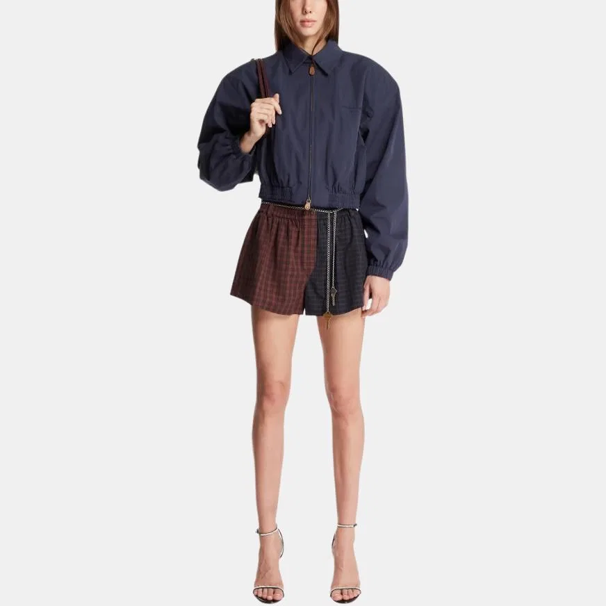 Куртка Harrington на молнии Alexander Wang, Blue — фото 3