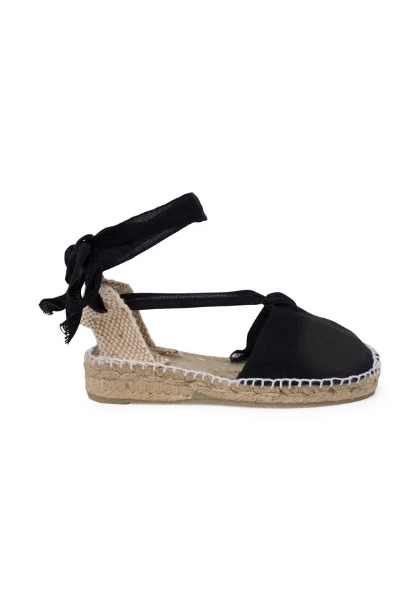 Сандалии valencianas lisas Pisamonas, Black