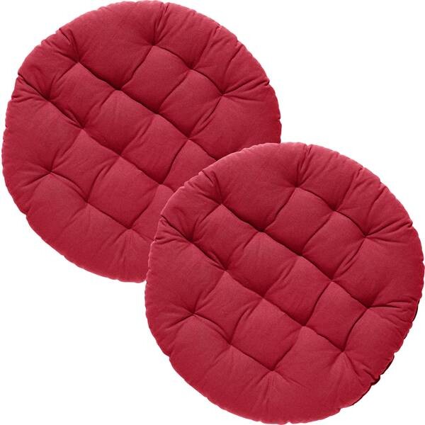 

Подушка для стульев REDBEST rund 2er-Pack 200322, 37x1x37 см, красный