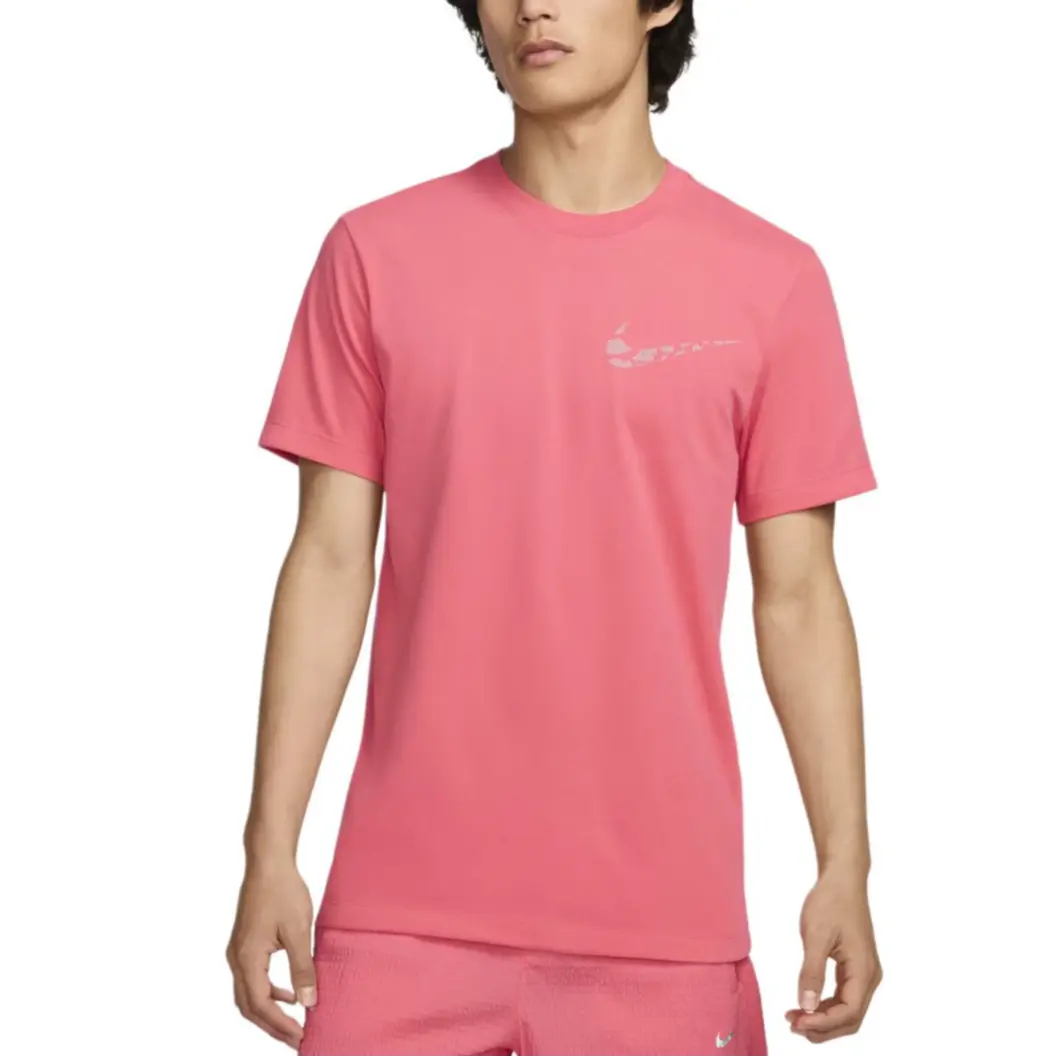 

Футболка для бега Dri Fit мужская China Aster Nike, розовый