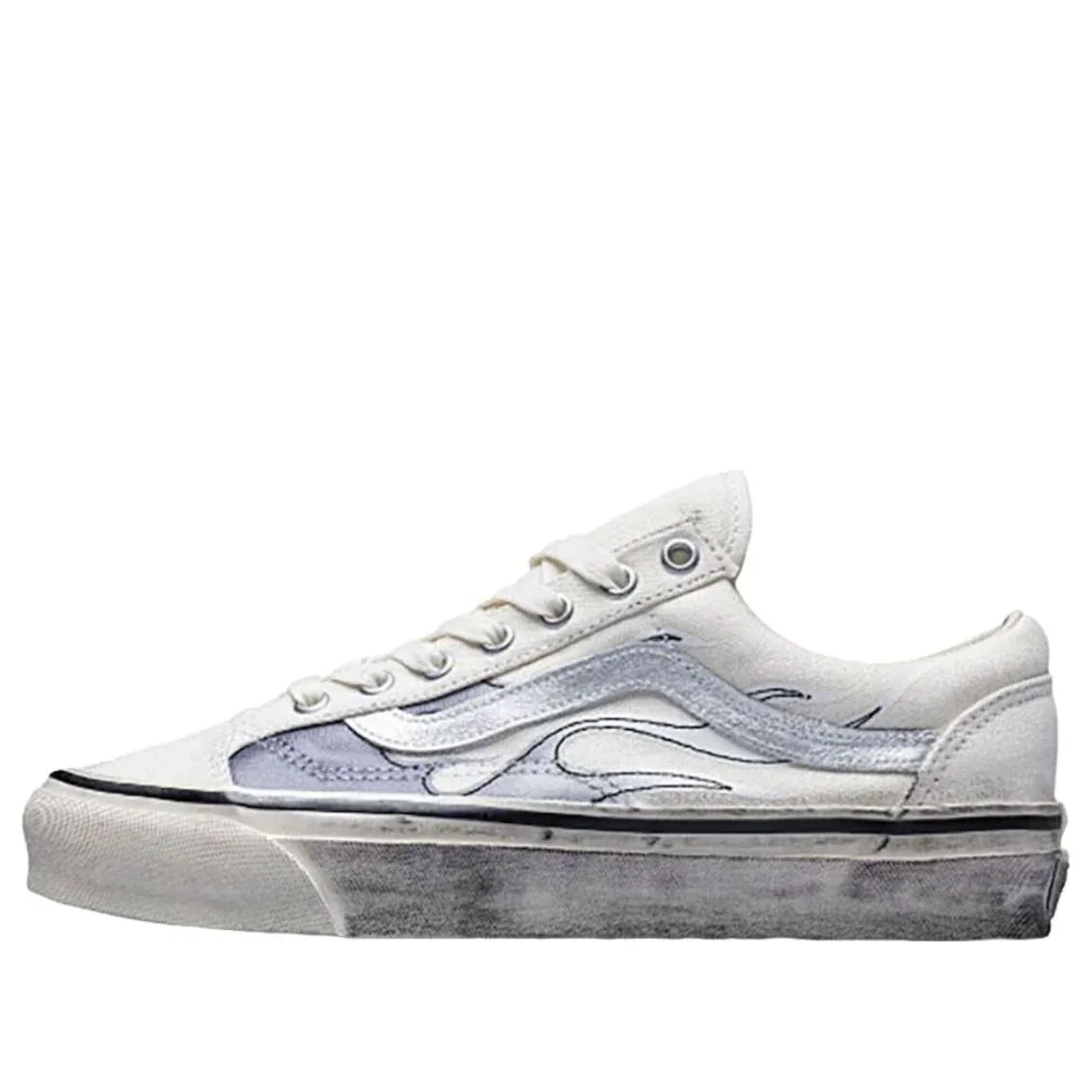Кроссовки Vans Old Skool LX 'Archive Flame White'