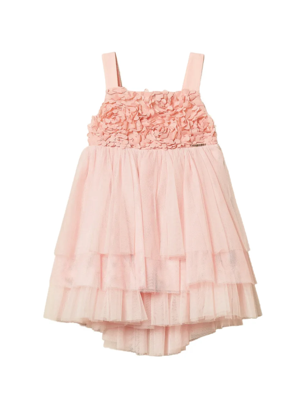 Платье из тюля Twinset Kids, розовый