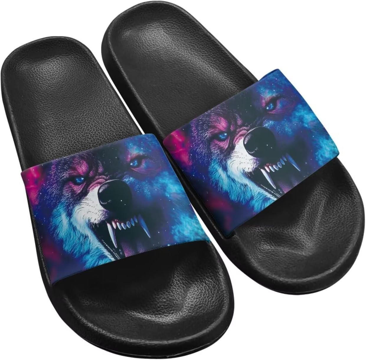 

Тапочеки Jrysaedy House Slides, Galaxy Fierce Wolf