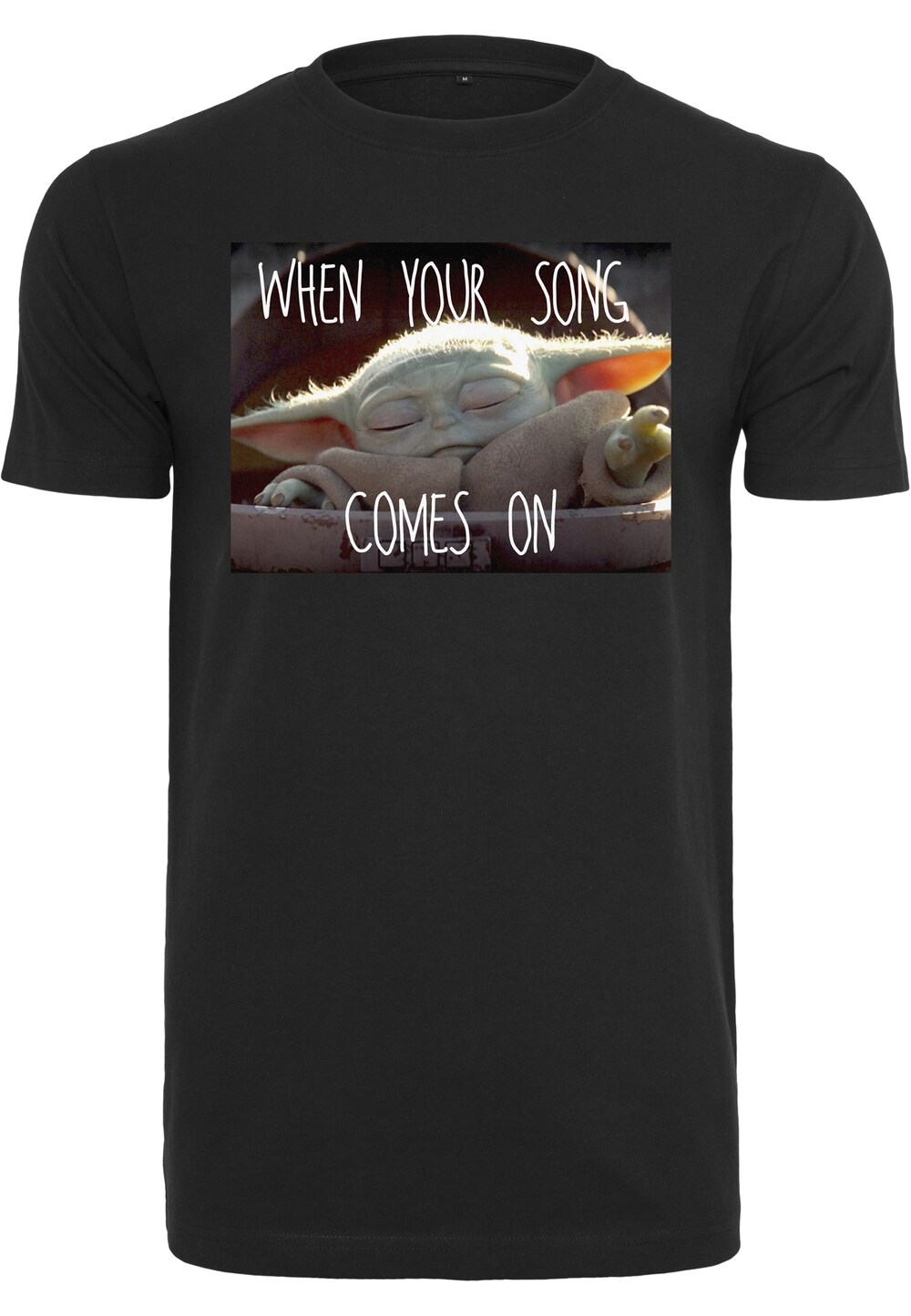 

Футболка Mister Tee Baby Yoda Song, черный