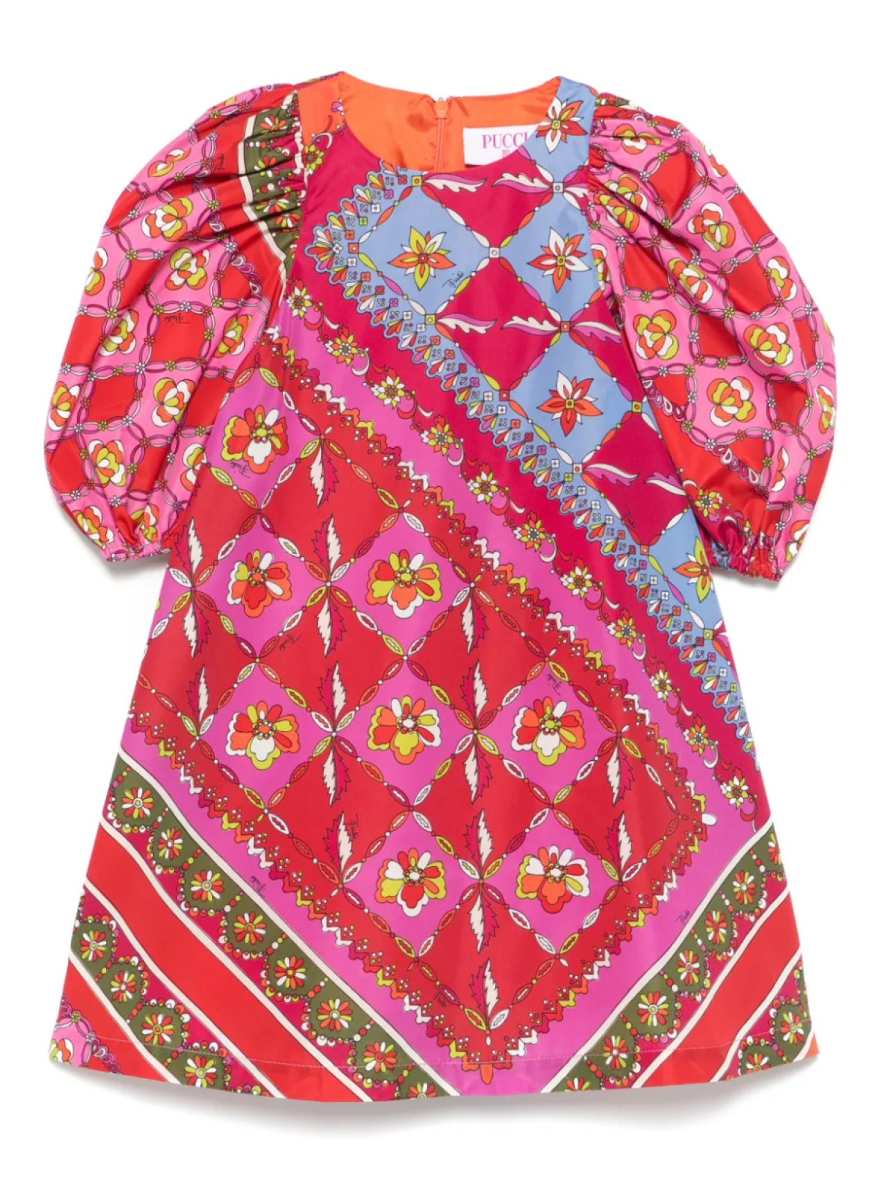 

Платье с принтом «Феста» PUCCI Junior, красный
