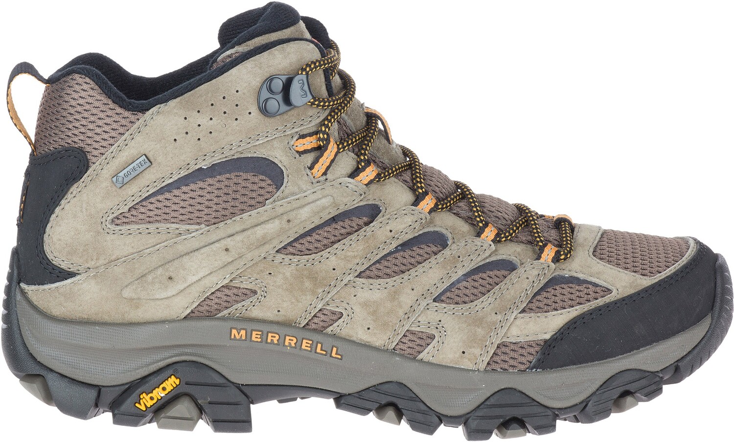 

Походные ботинки Moab 3 Mid GORE-TEX — мужские Merrell, коричневый