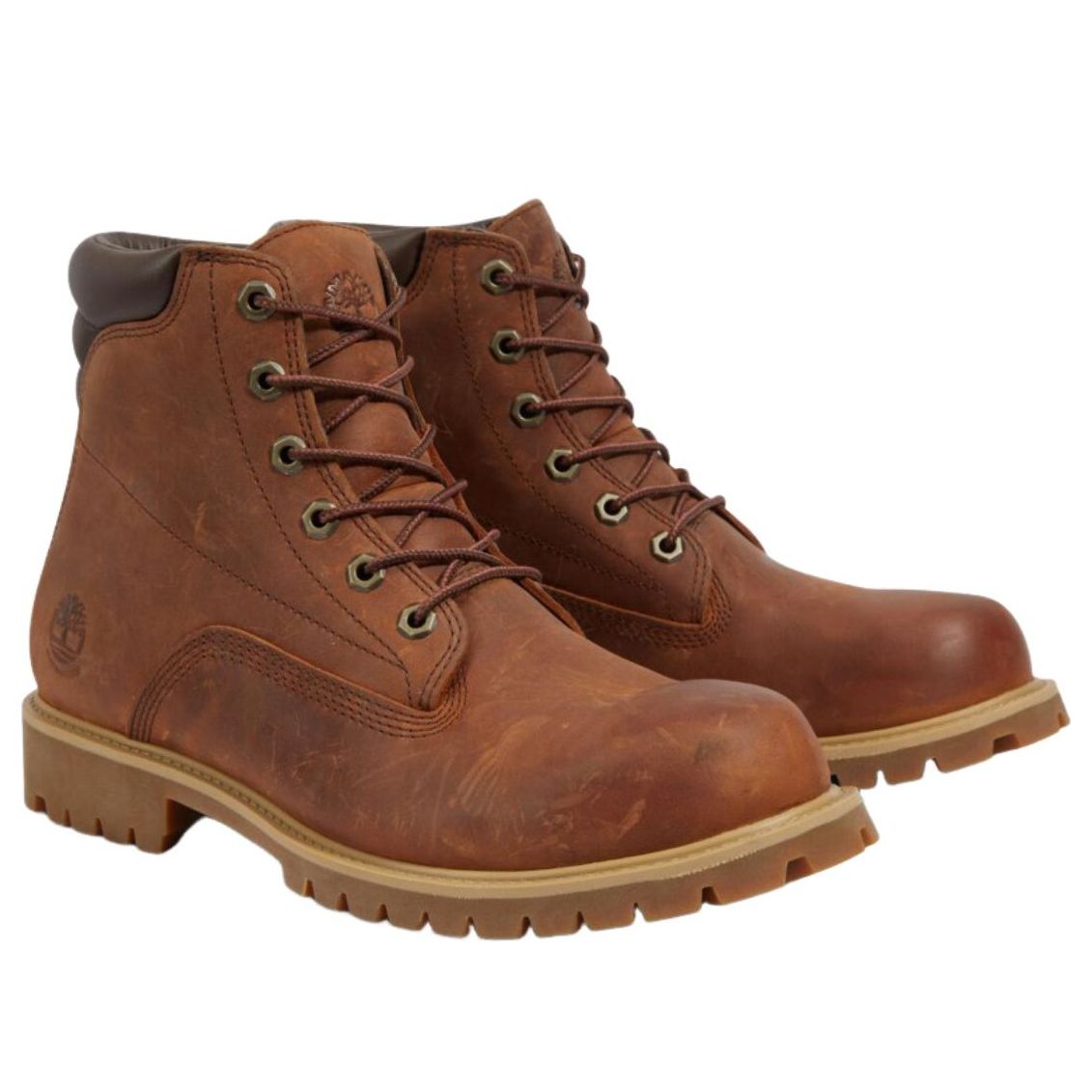Водонепроницаемые ботинки Timberland Alburn 6 дюймов, цвет «Мокко Бисквит» — фото 2