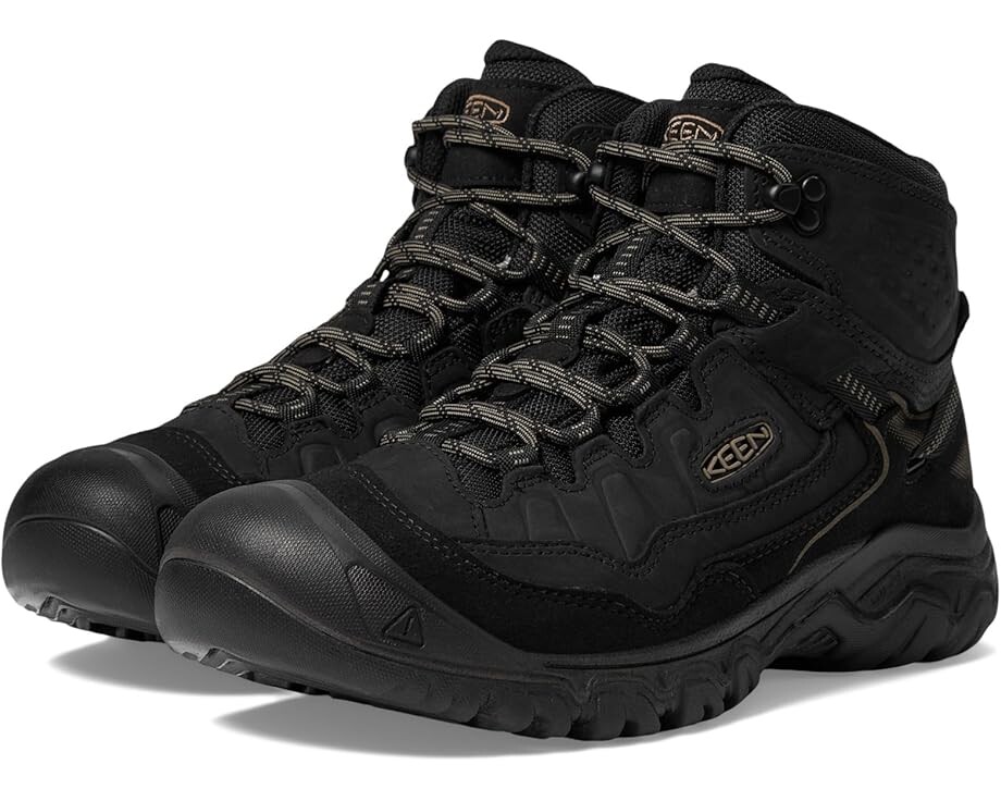 

Походная обувь KEEN Targhee IV Mid WP, цвет Triple Black