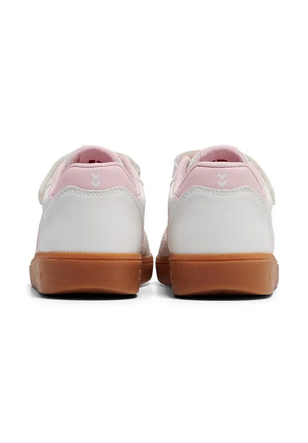Тренеры Hummel, White/Soft Pink — фото 4